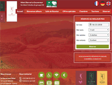 Tablet Screenshot of hotellegouverneur.com